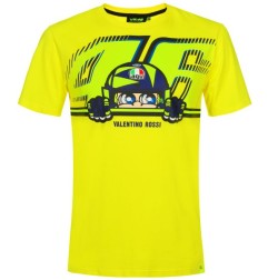 VR46 T-Shirt Cupolino 350601 jaune M