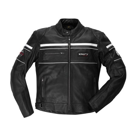 Difi veste Vegas noir/blanc 54