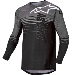 Alpinestars Maillot Cross Graphite gris-noir S