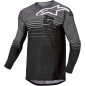 Alpinestars Maillot Cross Graphite gris-noir S