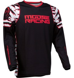 Moose Maillot Cross Qualifier noir rouge XXL