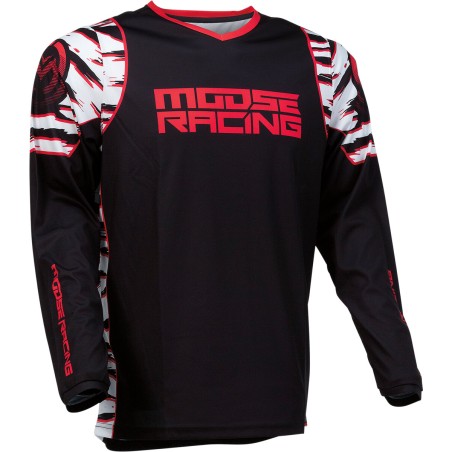 Moose Maillot Cross Qualifier noir rouge XXL