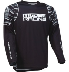 Moose Maillot Cross Qualifier noir blanc XXL