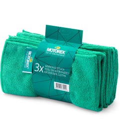 Motorex chiffons microfibres 3pces