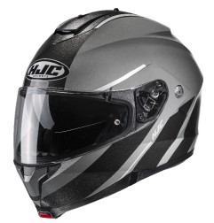 HJC C91 Tero noir gris MC5 XS