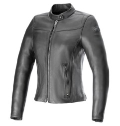 Alpinestars veste cuir Tory noir