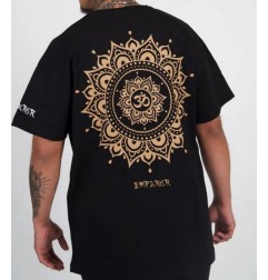 Empxror t-shirt mandala noir