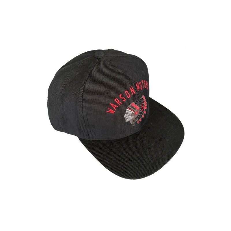 Warson casquette Racing Chief noir