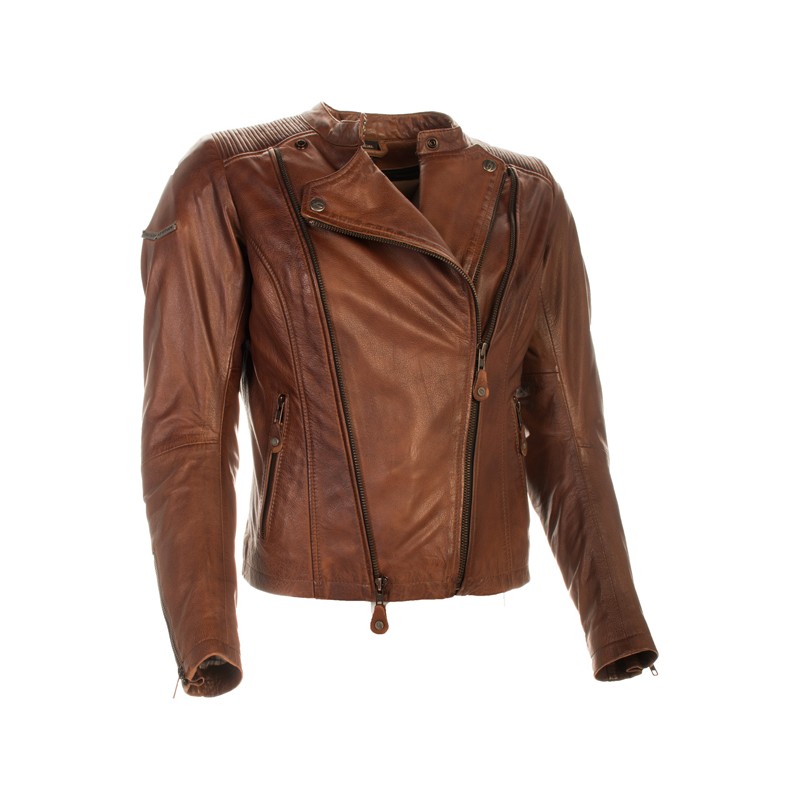 Richa veste cuir lady Roxette brune 44