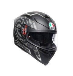 AGV K-5 STornado noir-argent mat 2XL