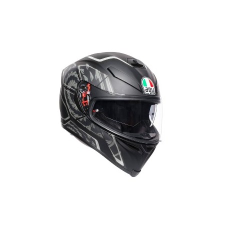 AGV K-5 STornado noir-argent mat 2XL