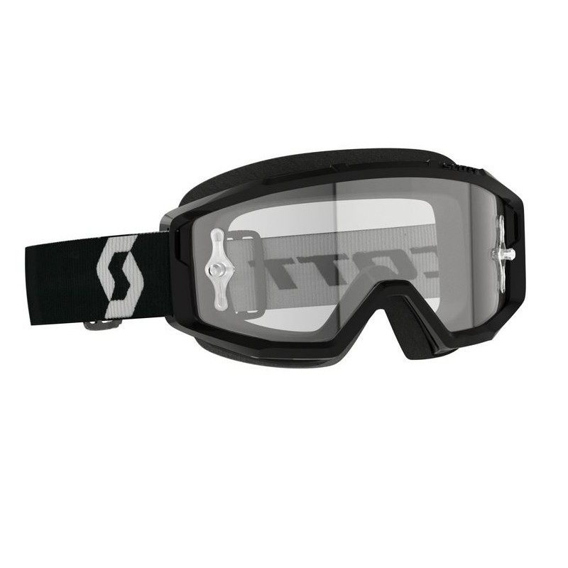 Scott Lunettes Primal Clear noir/blanc