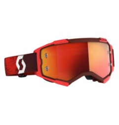 Scott Lunettes Fury rouge/orange chrome