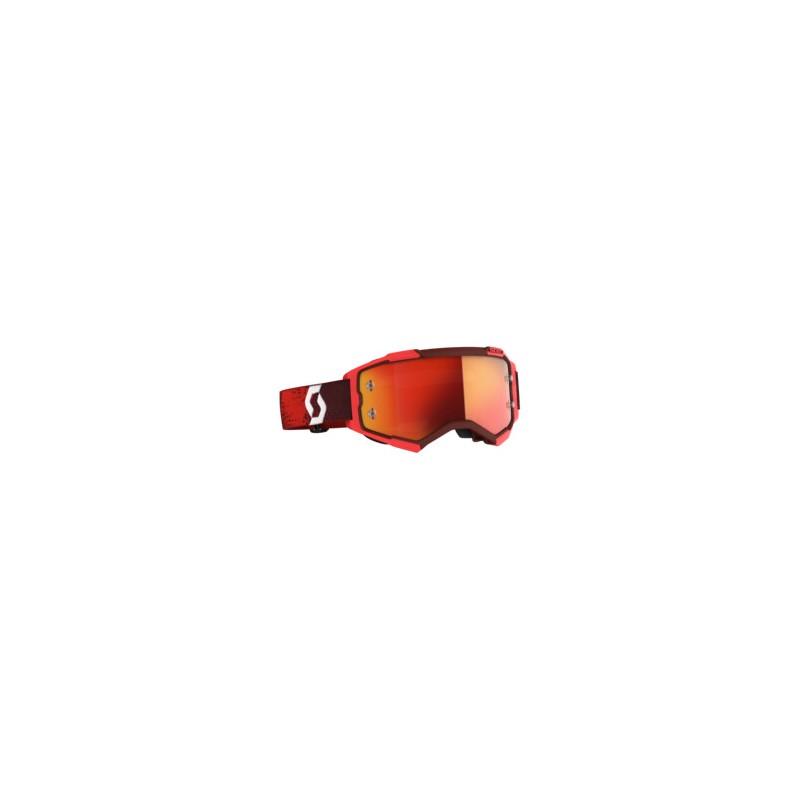 Scott Lunettes Fury rouge/orange chrome