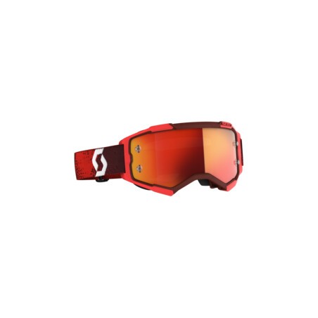 Scott Lunettes Fury rouge/orange chrome