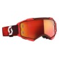 Scott Lunettes Fury rouge/orange chrome