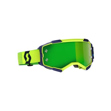 Scott Lunettes Fury blue/yell/green chrome