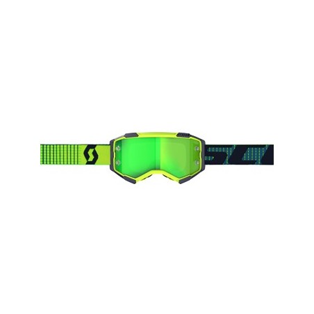 Scott Lunettes Fury blue/yell/green chrome