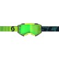 Scott Lunettes Fury blue/yell/green chrome