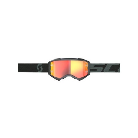 Scott Lunettes Fury noir/orange chrome