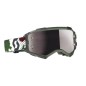 Scott Lunettes Fury dark green/silver chrome