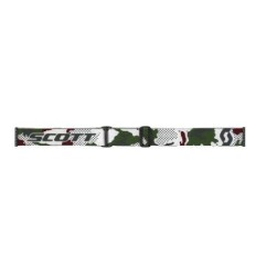 Scott Lunettes Fury dark green/silver chrome