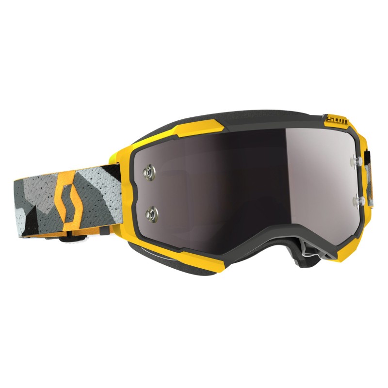 Scott Lunettes Fury camo grey/yellow /silver chro