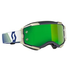 Scott Lunettes Fury blue/green /green chrome