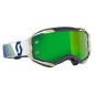 Scott Lunettes Fury blue/green /green chrome