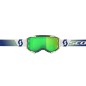 Scott Lunettes Fury blue/green /green chrome