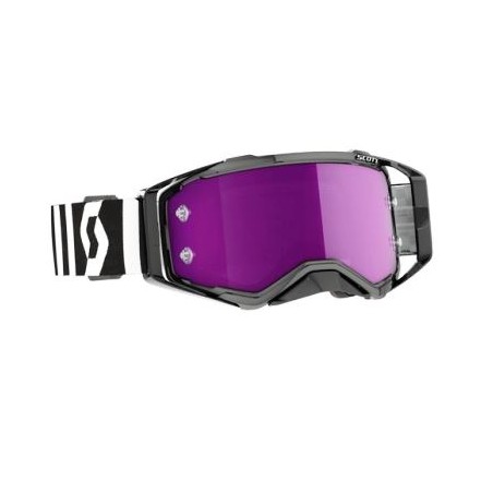 Scott Lunettes Prospect noir/blanc/mauve chrome