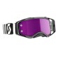 Scott Lunettes Prospect noir/blanc/mauve chrome