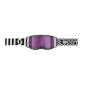 Scott Lunettes Prospect noir/blanc/mauve chrome