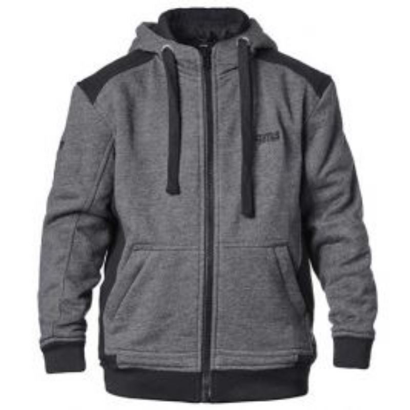 GMS Hoodie Grizzly enfant noir/gris