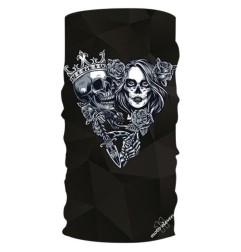 M11 TUBE ROSES SKULL GIRL