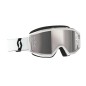 Scott Lunettes Primal blanc/Silver chrome Works