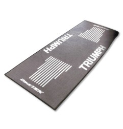 BIKETEK Tapis de moto Triumph gris