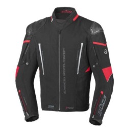 Büse veste rocca noir/rouge