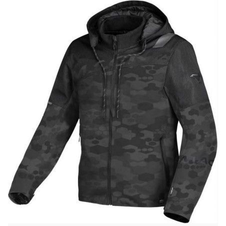 Macna veste Racoon dame camouflage noir  L