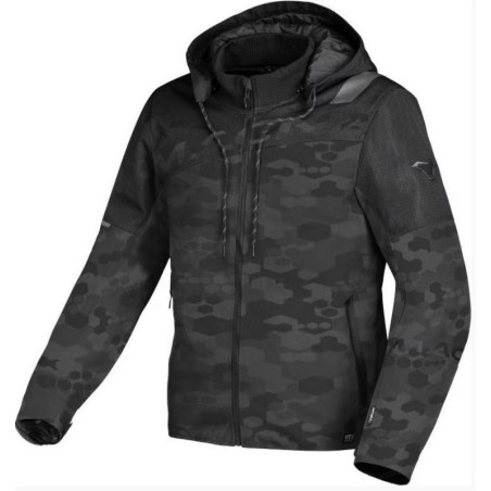 Macna veste Racoon noir-camouflage  L