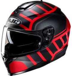 HJC C70N Holt MC1SF noir-rouge M