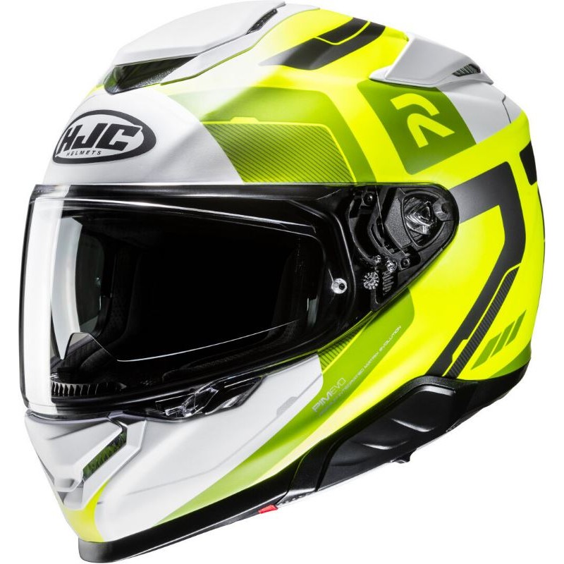 HJC R-PHA 71 cozad MC3HSF jaune-blanc M