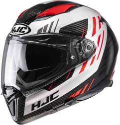 HJC F 70 Carbon Kesta MC1 Noir-blanc M