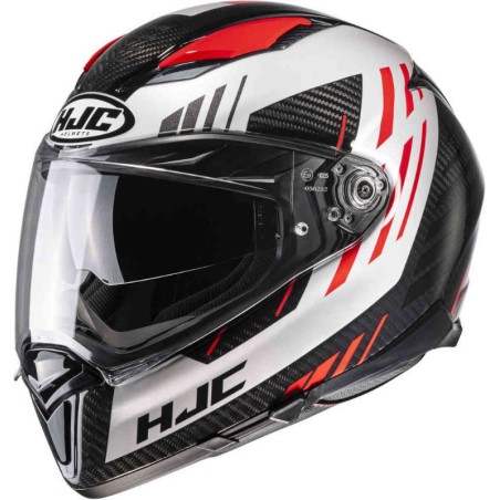 HJC F 70 Carbon Kesta MC1 Noir-blanc M