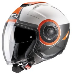 HJC i40 Panadi MC7SF noir-blanc-orange M