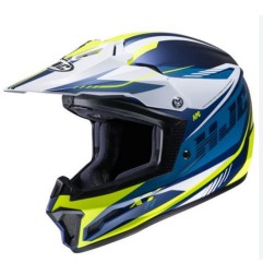 HJC CL-XYII cross enfant Drift jaune-bleu M 