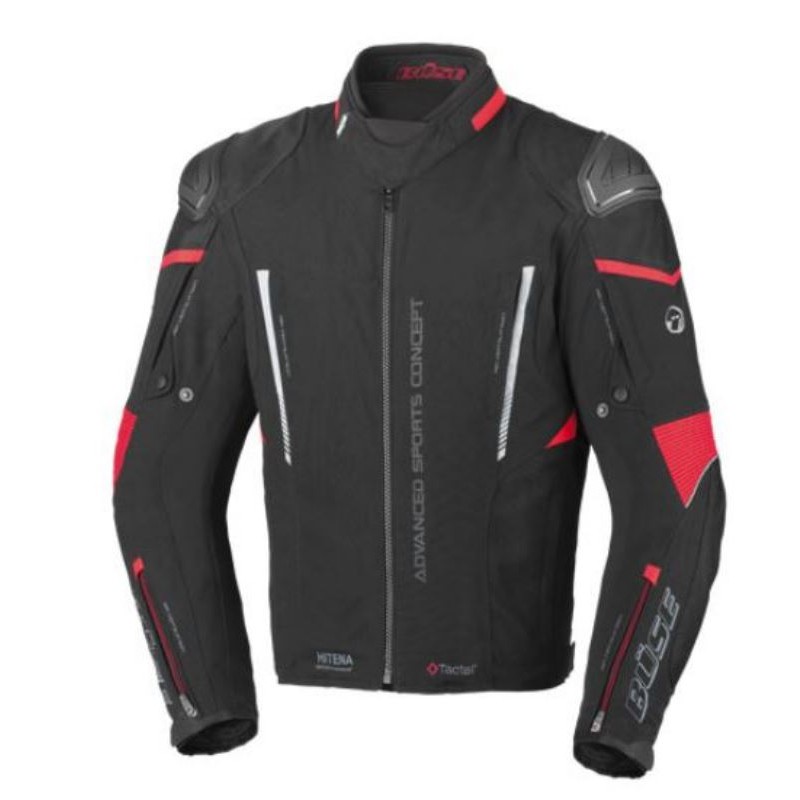 Büse veste Rocca noir/rouge 50