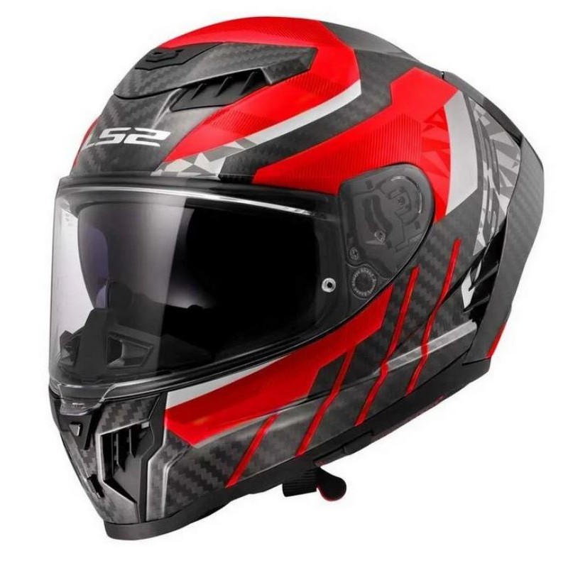 LS2 FF807 Dragon Trax rouge