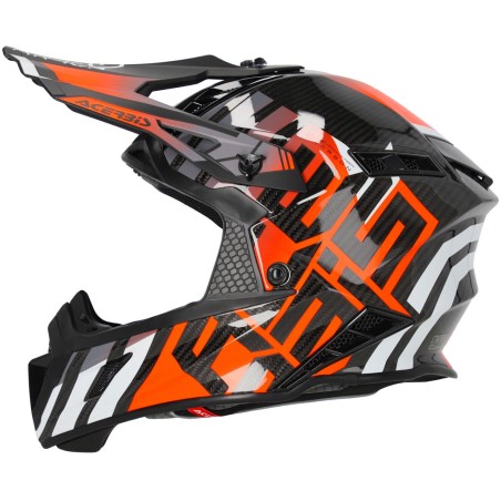 Acerbis casque cross Steel carbon