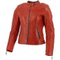 Richa veste cuir dame Lausanne rouge 42